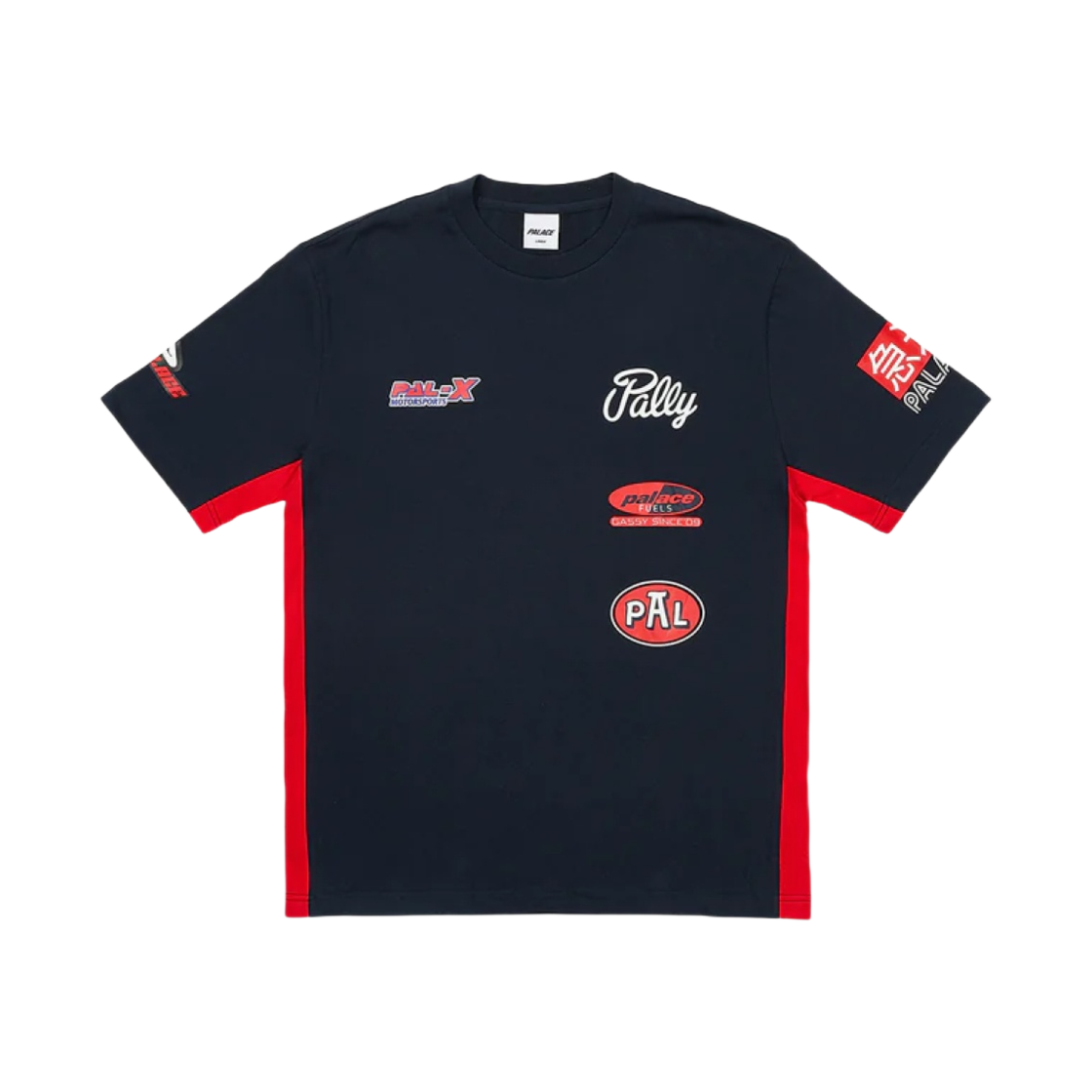 팔라스 레이시 티셔츠 네이비 - 23SS