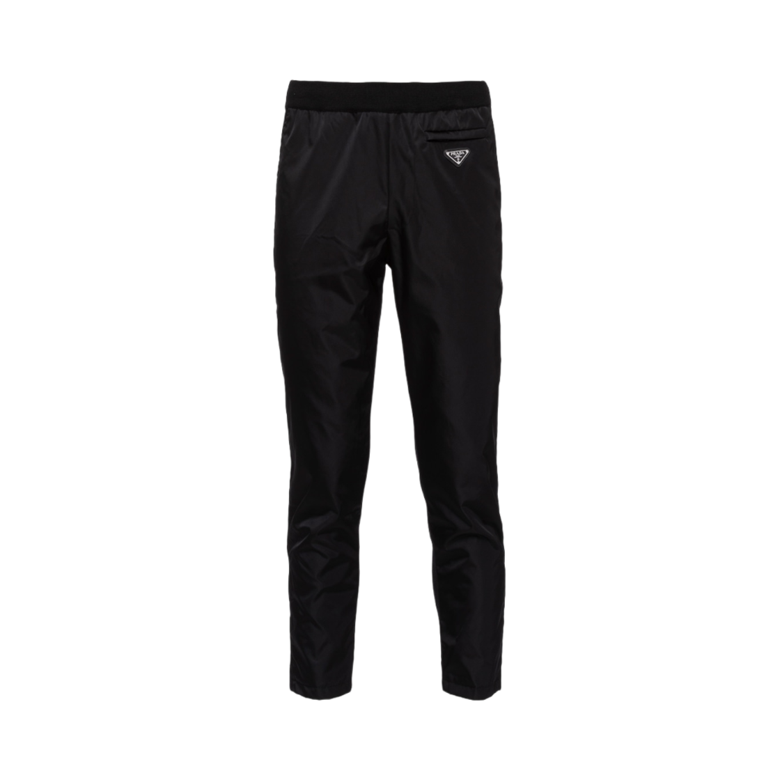 프라다 울 리나일론 개버딘 트라우저 블랙(Prada Wool Re-Nylon Gabardine Trousers Black) - 1