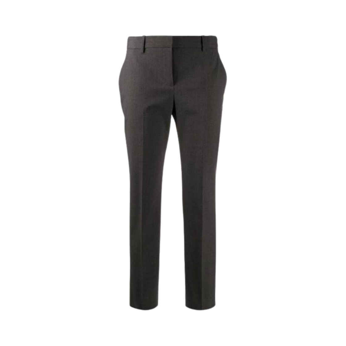 (W) 띠어리 굿 울 트리카 트라우저 차콜((W) Theory Treeca Trouser in Good Wool Charcoa)