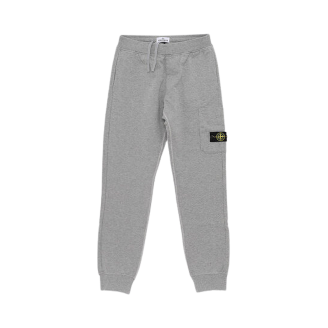 (키즈) 스톤 아일랜드 61540 코튼 플리스 카고 스웨트팬츠 멜란지 그레이 - 24SS((Kids) Stone Island 61540 Cotton Fleece Cargo Sweatpants Melange Grey - 24SS) - 1
