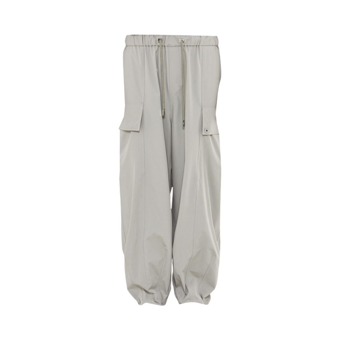 우영미 나일론 카고 조거 팬츠 그레이 - 23SS