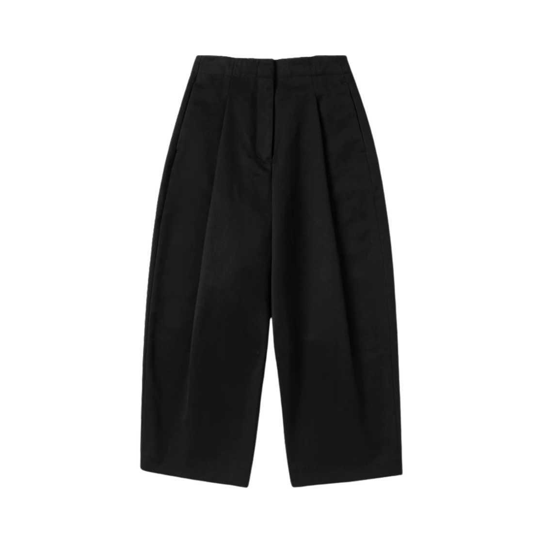 (W) 스튜디오 니콜슨 돌도니 볼륨 팬츠 블랙((W) Studio Nicholson Dordoni Volume Pant Black)