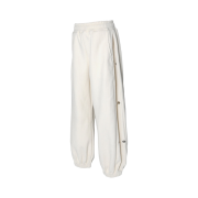 MJD Waffle Side Snap Wide Pants Cream