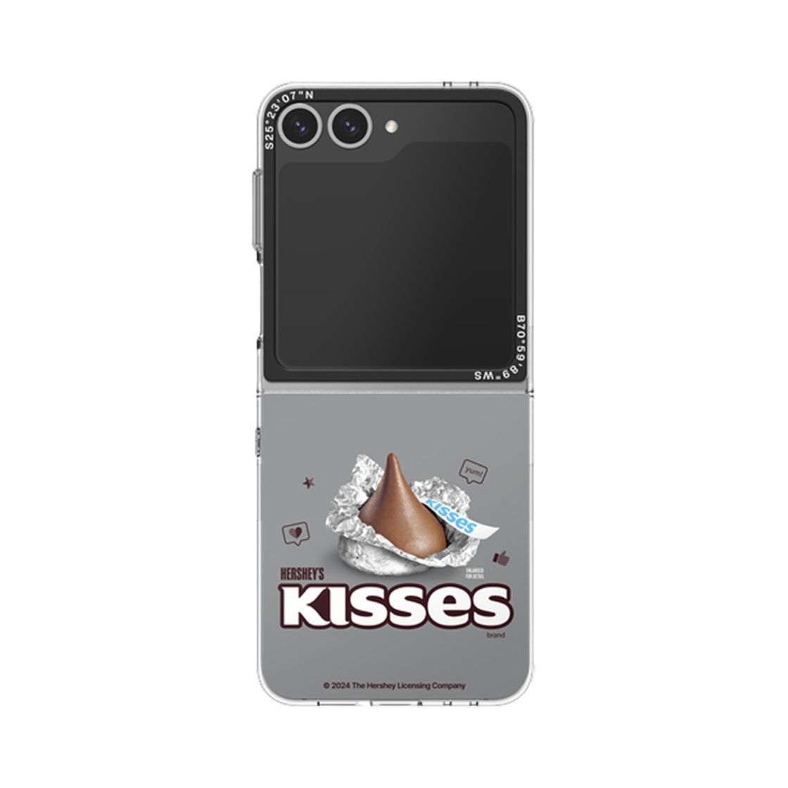 에스엘비에스 허쉬 키세스 슬림 임프레션 케이스 갤럭시 Z 플립6