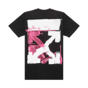 Off-White Acrylic Arrow Slim S/S T-Shirt Black