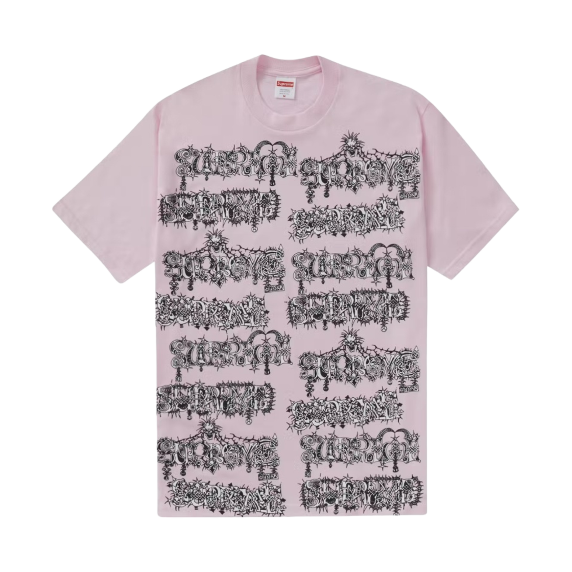 슈프림 웜뱃 티셔츠 라이트 핑크 - 22FW(Supreme Wombat T-Shirt Light Pink - 22FW) - 1