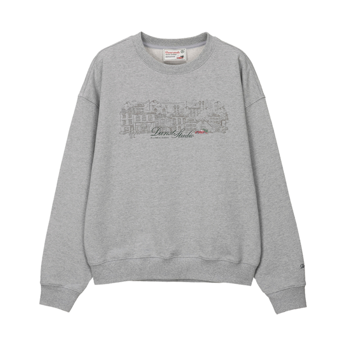 던스트 홀리데이 스웨트셔츠 멜란지 그레이(Dunst Holiday Sweatshirt Melange Grey)