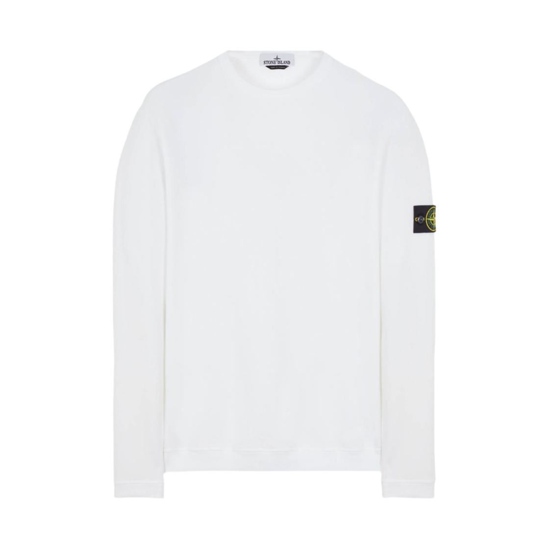 스톤 아일랜드 61351 크루넥 스웨트셔츠 화이트 - 22FW(Stone Island 61351 Crewneck Sweatshirt White - 22FW) - 1