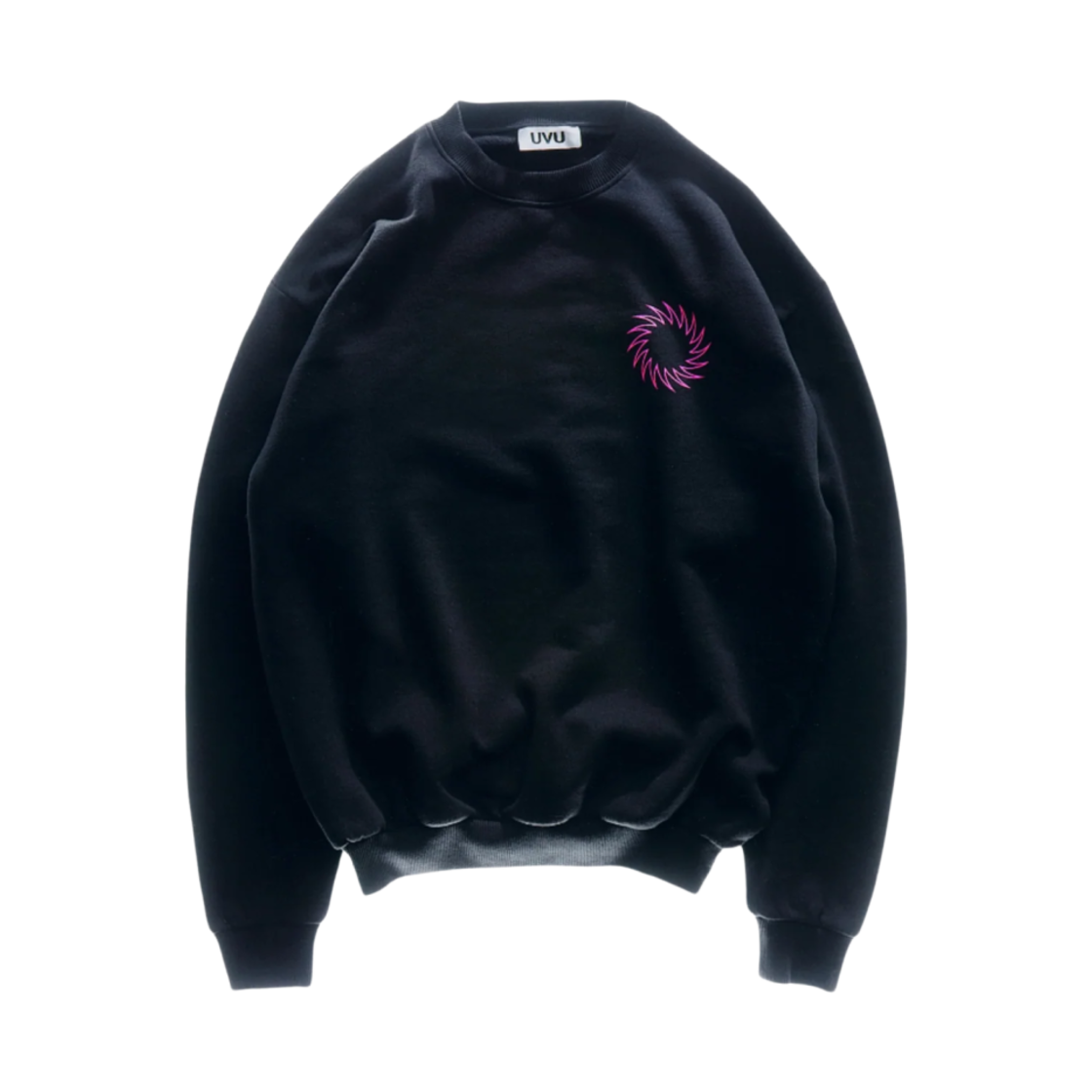 UVU 트레이닝 클럽 스웨트셔츠 블랙 핑크(UVU Training Club Sweatshirt Black Pink) - 2