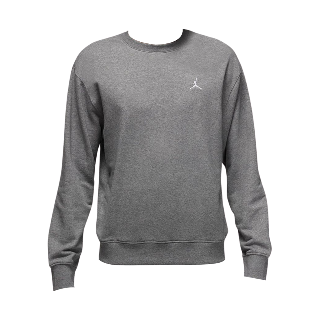 FV7295-091 Jordan Brooklyn Fleece Crewneck Sweatshirt Carbon Heather White (FV7295-091)