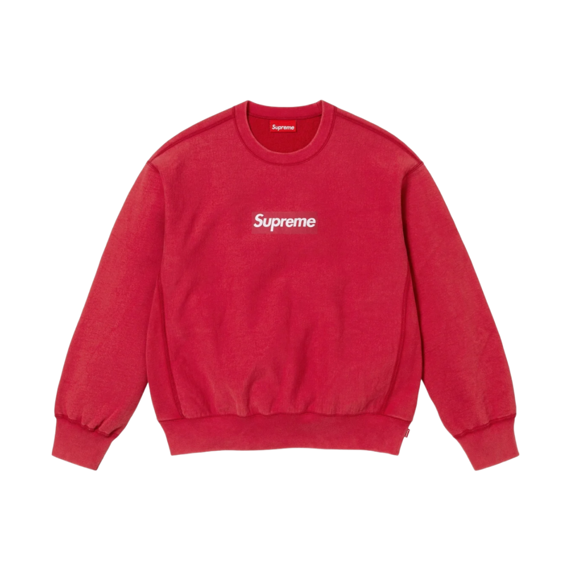슈프림 워시드 박스 로고 크루넥 블랙 - 25SS | Supreme | KREAM