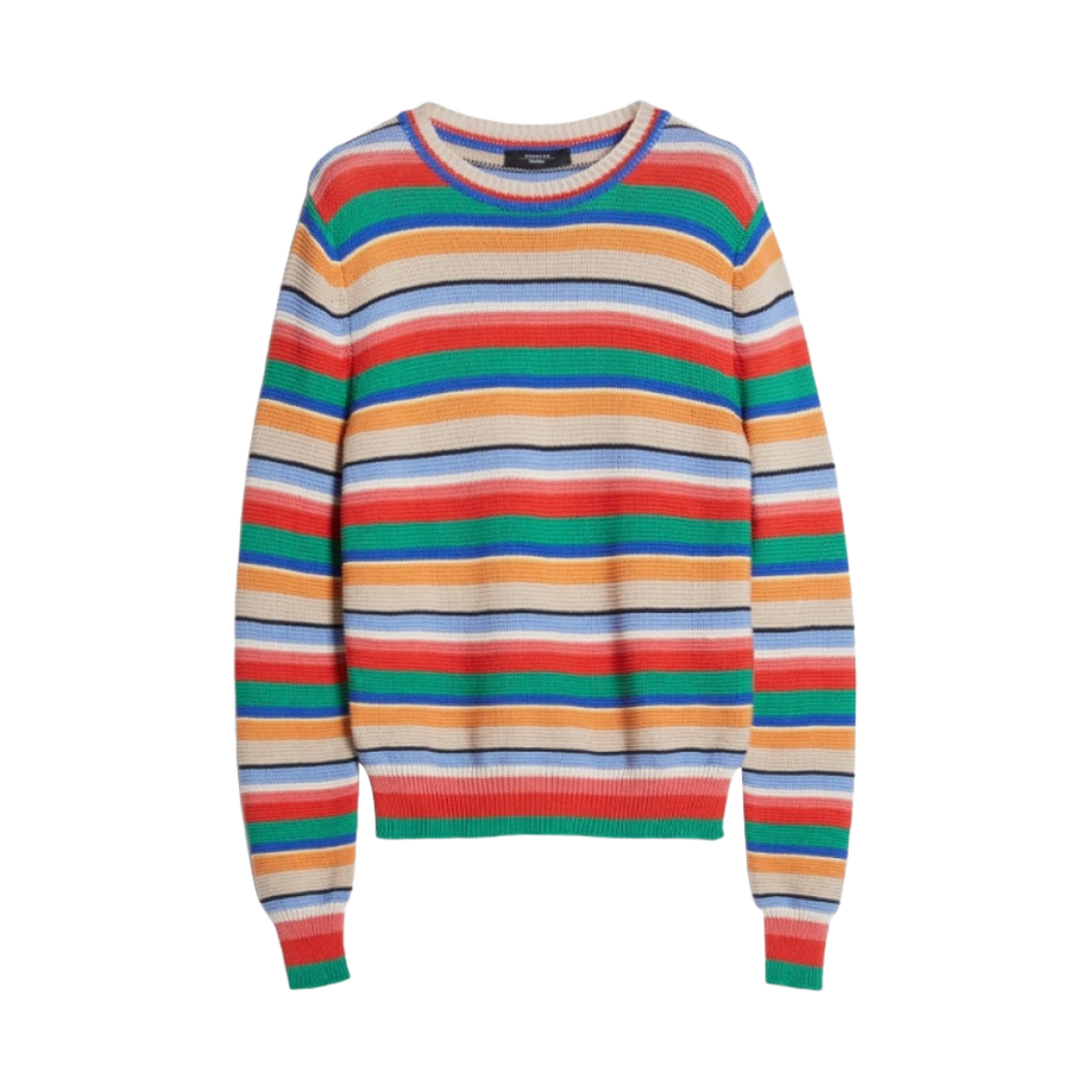 (W) 위켄드 막스마라 데리스 코튼 스웨터 멀티컬러((W) Weekend Max Mara Derris Cotton Sweater Multicolour) - 1