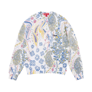 Supreme Printed Paisley Sweater White - 24SS