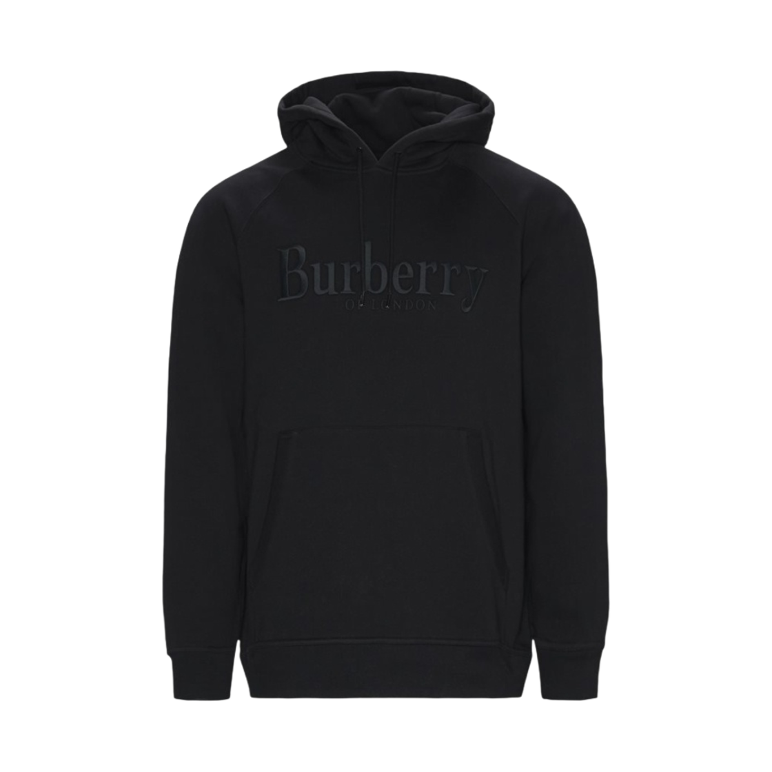 버버리 클라크 로고 후드 블랙(Burberry Clarke Logo Hoodie Black) - 1
