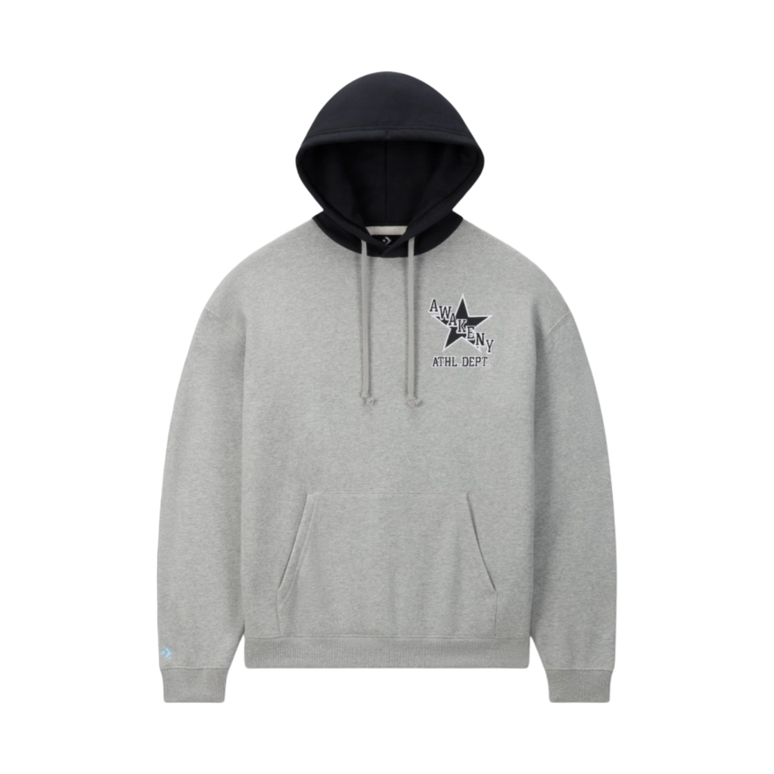 컨버스 x 어웨이크 NY 프렌치 테리 후드 빈티지 그레이 헤더(Converse x Awake NY French Terry Hoodie Vintage Grey Heather) - 1