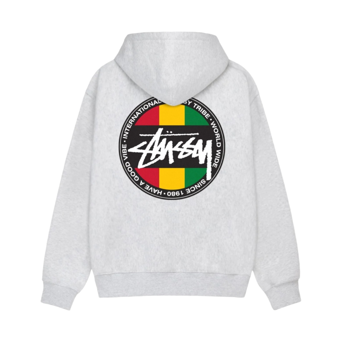 스투시 클래식 닷 후드 애쉬 헤더