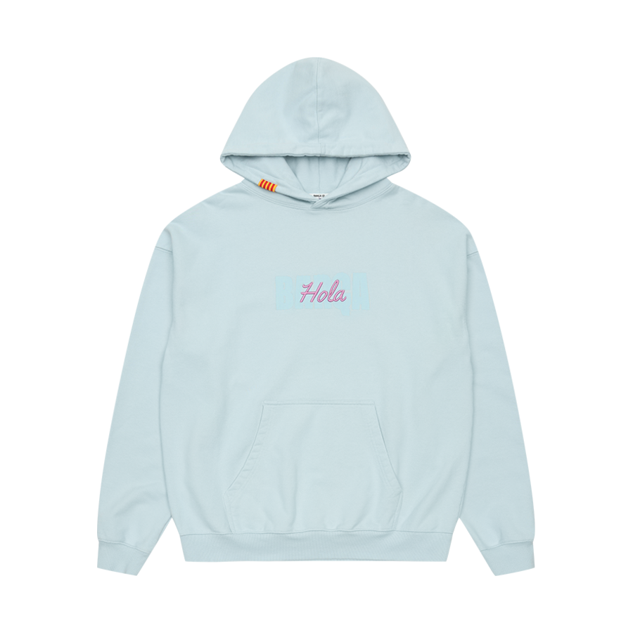 EBCBHDMT1 FC Barcelona Line Hoodie Mint