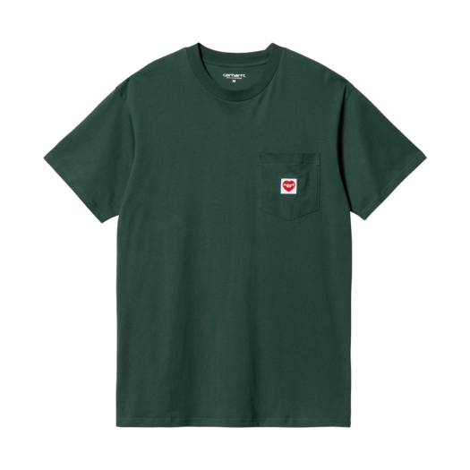 Carhartt WIP Pocket Heart T-Shirt Discovery Green