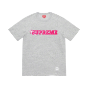 Supreme Star Logo S/S Top Heather Grey - 20SS