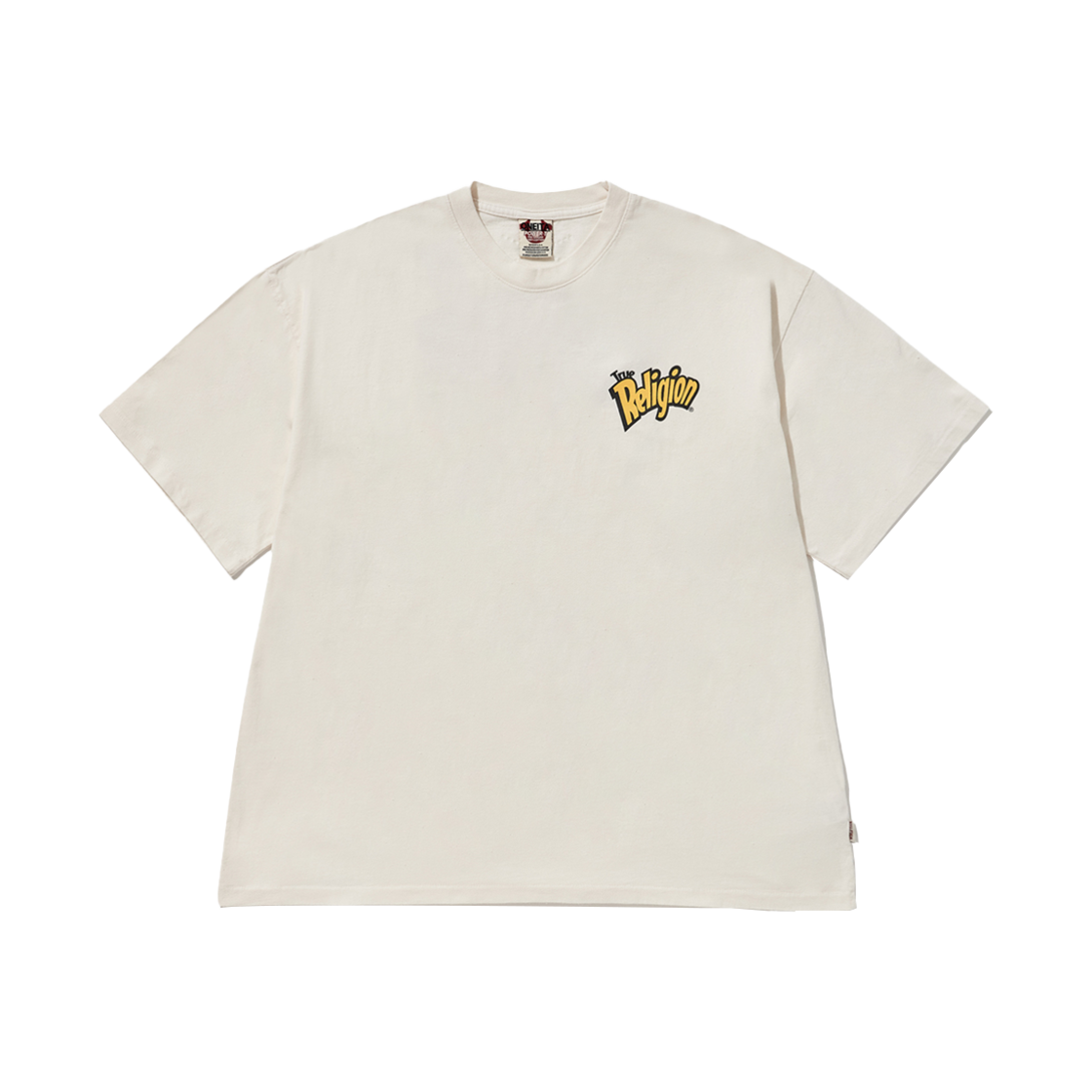 트루릴리젼 x 오네이타 트링글스 티셔츠 오프 화이트