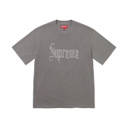 Supreme Rhinestone S/S Top Grey - 24FW