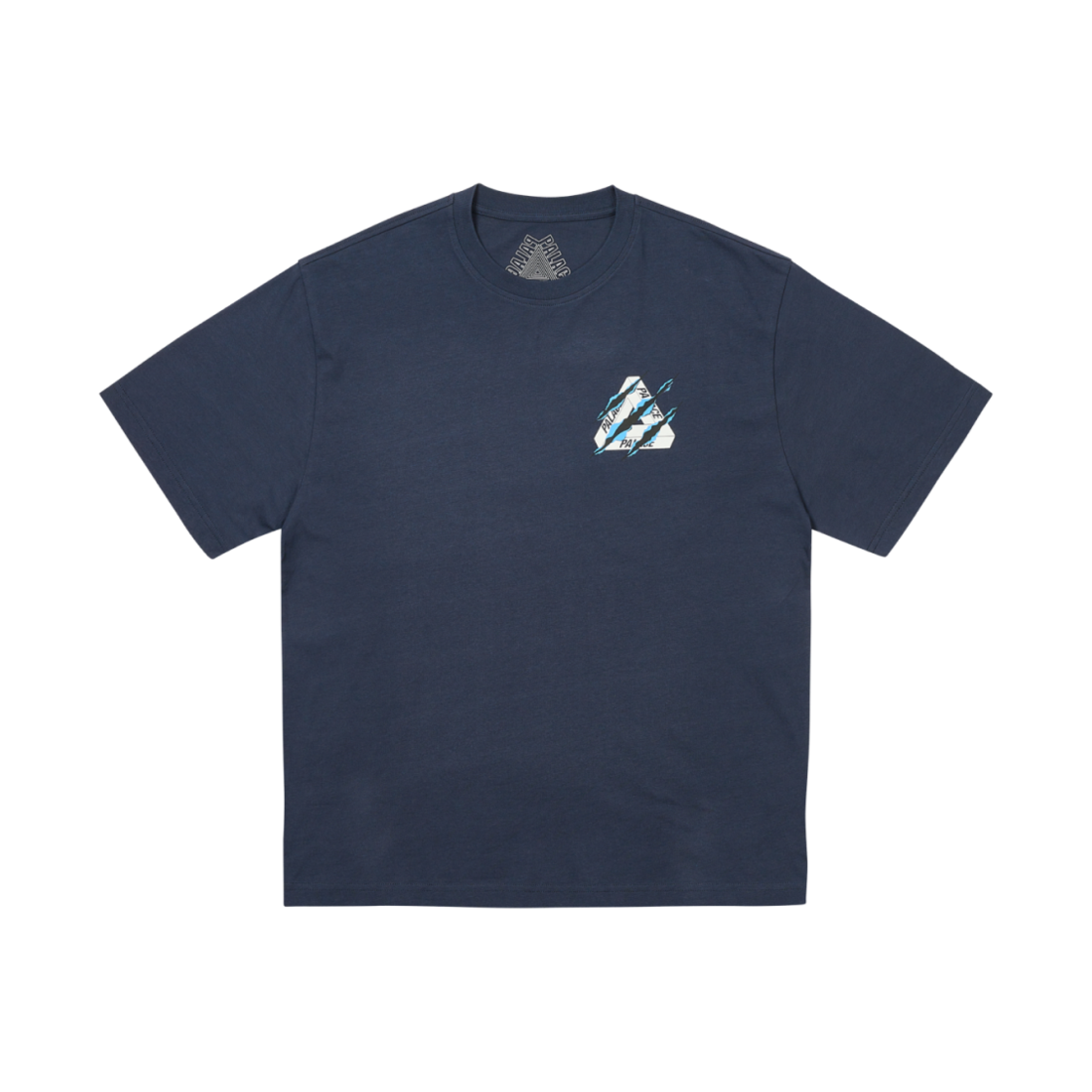 팔라스 립드 트라이 티셔츠 네이비 - 25SS(Palace Ripped Tri T-Shirt Navy - 25SS) - 2