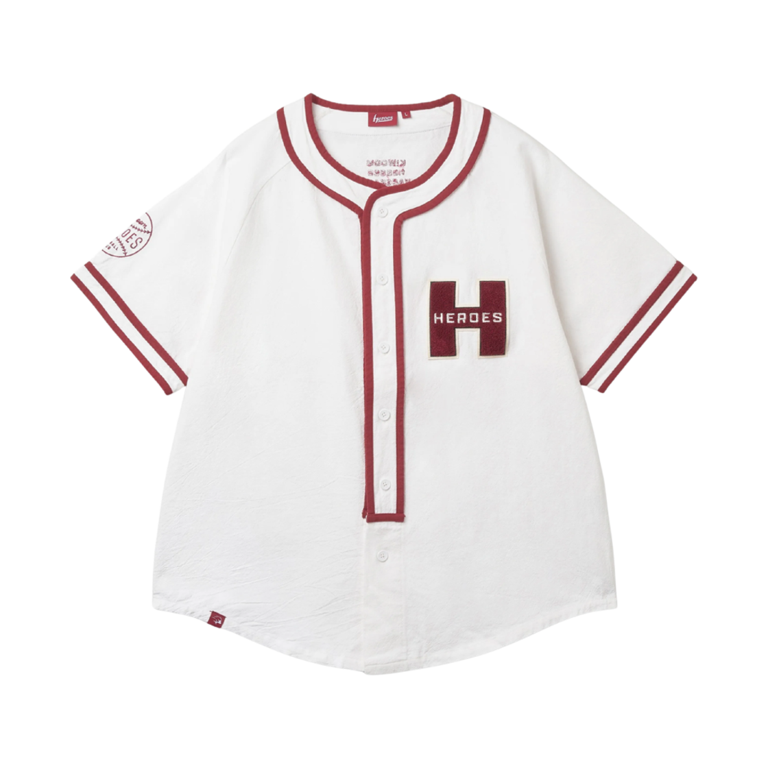 키움 히어로즈 25 스프링 캠프 유니폼 화이트(Kiwoom Heroes 25 Spring Camp Uniform White)