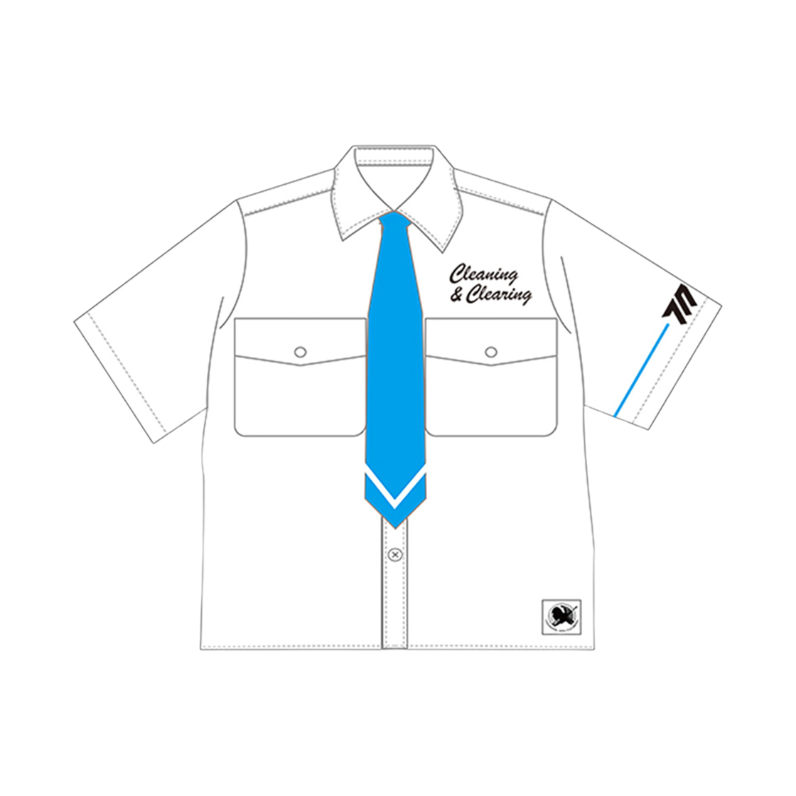 4580416929301 Good Smile Company Blue Archive C&C Motif Work Shirt