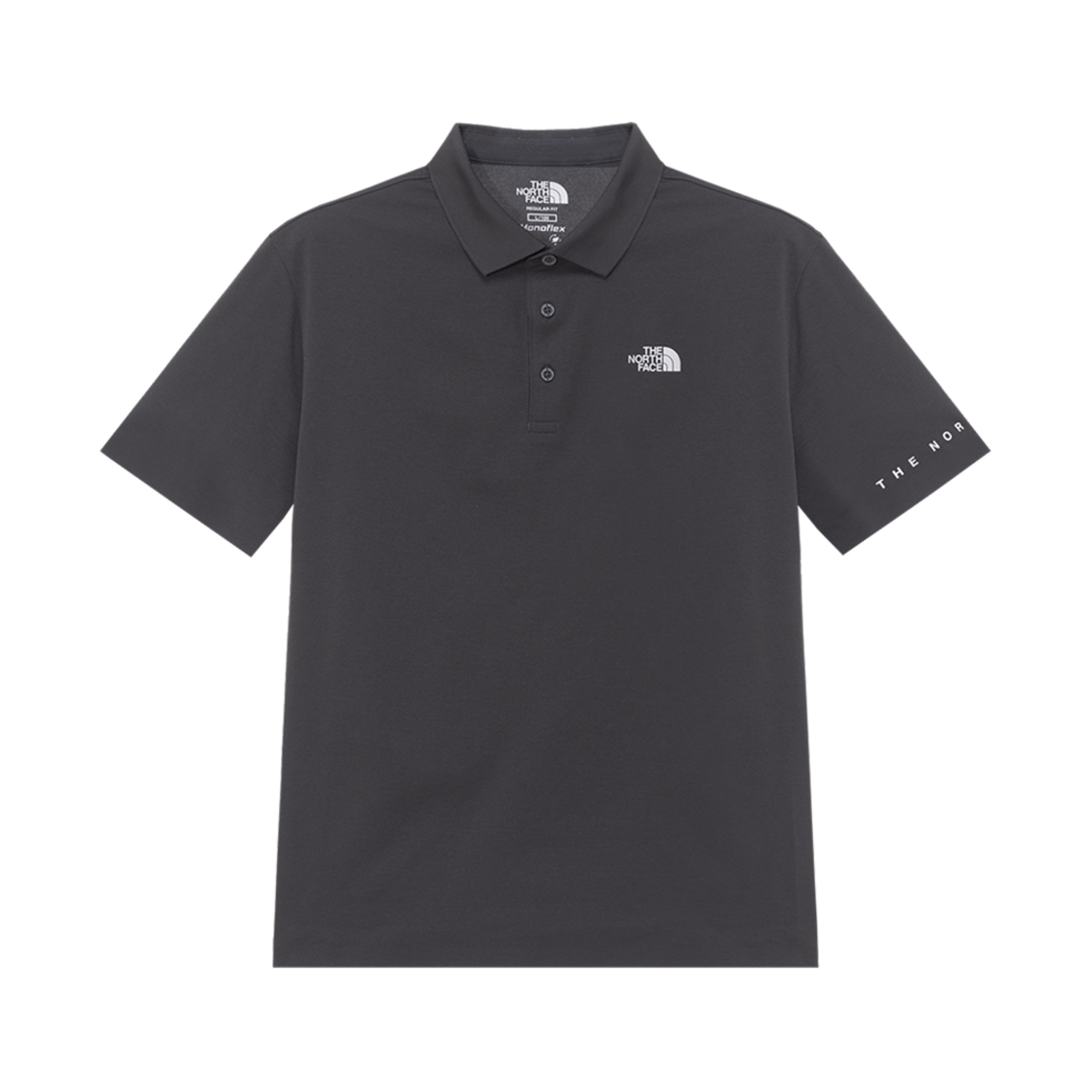 NT7PR02K The North Face Stinson S/S Polo Dark Gray - 25SS