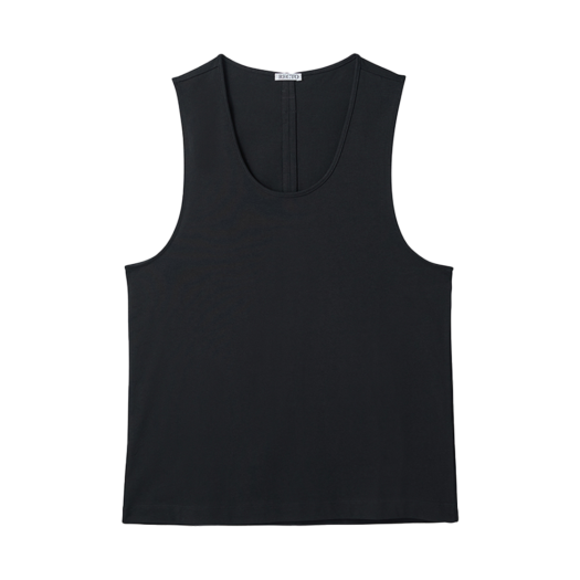 RM25SJTP001BK Recto Scoop Neck Tank Top Black