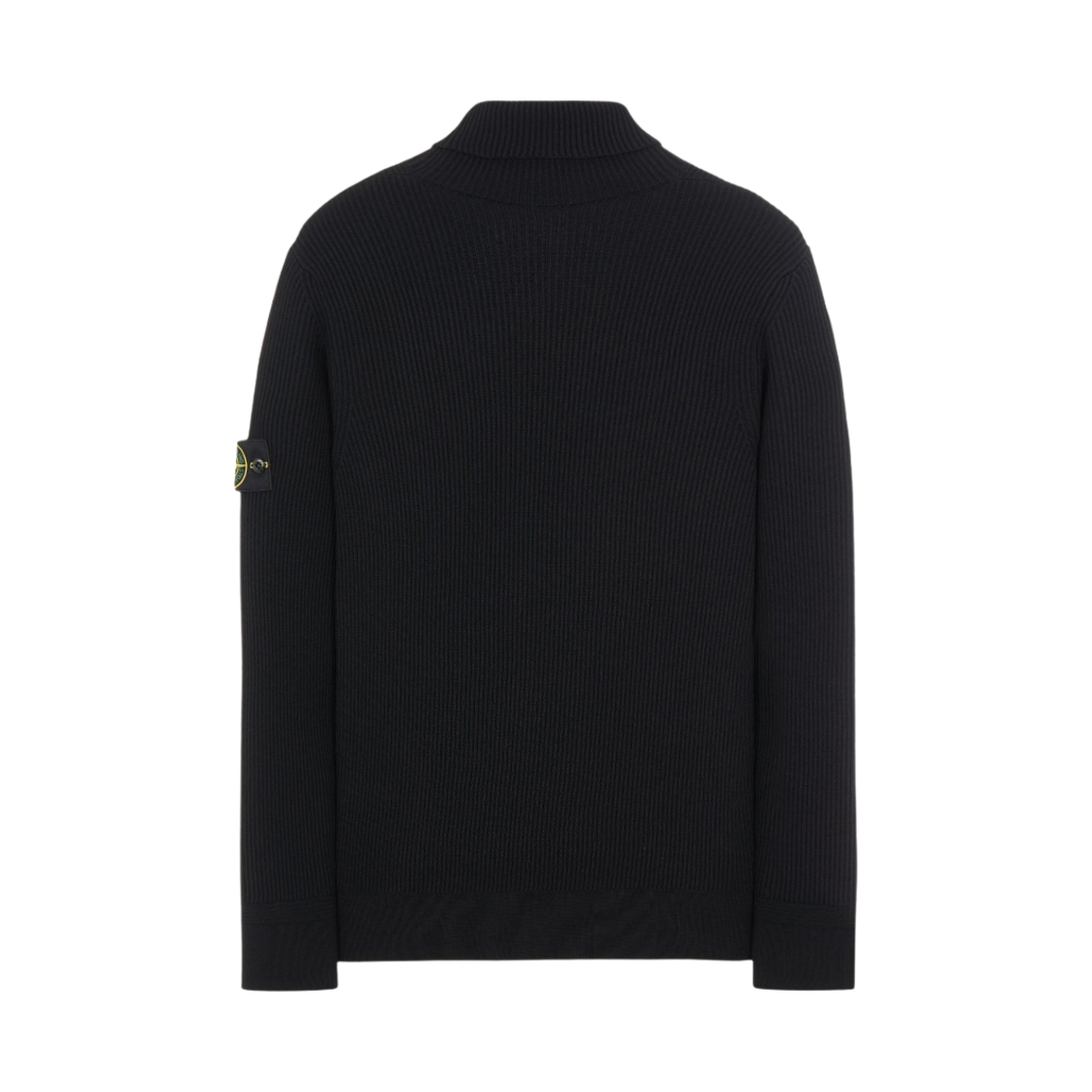 스톤 아일랜드 552C2 울 터틀넥 니트 블랙 - 22FW(Stone Island 552C2 Wool Turtleneck Knit Black - 22FW) - 2