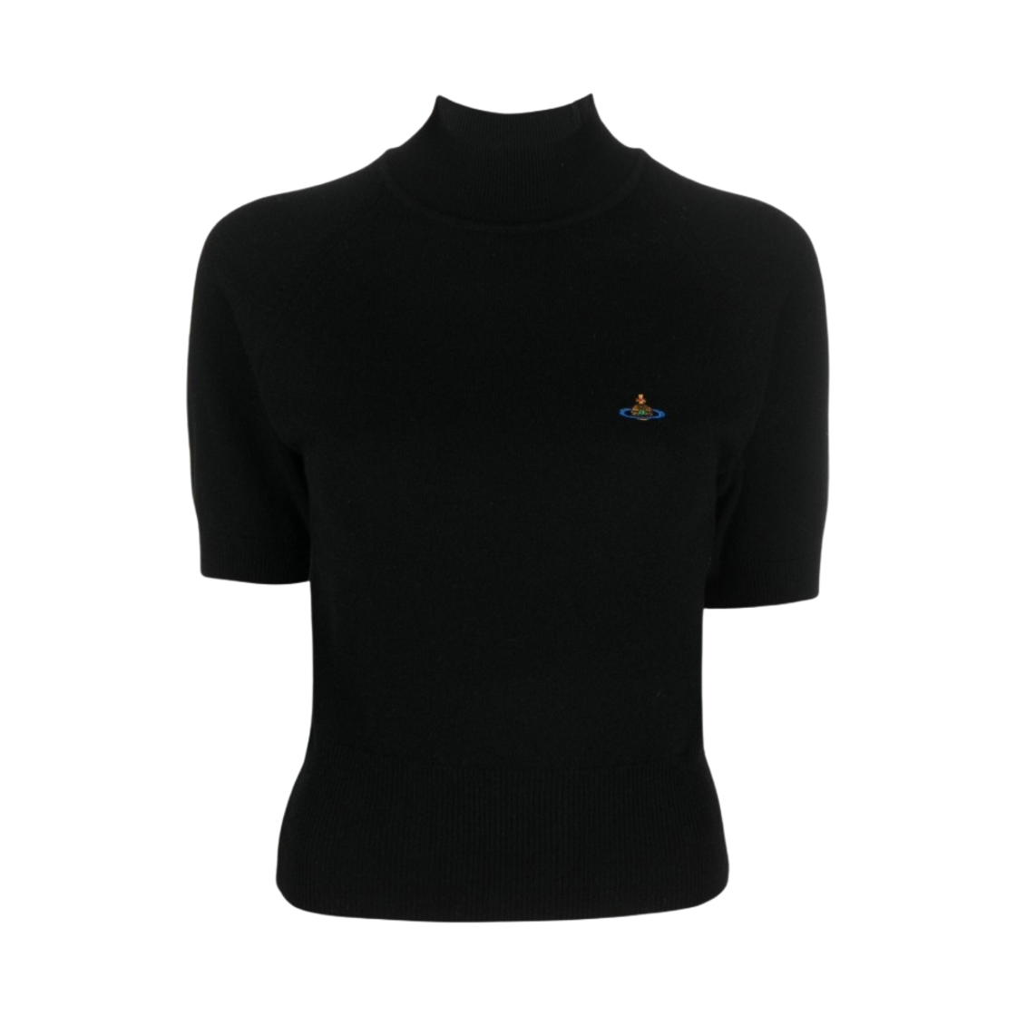 (W) 비비안 웨스트우드 베아 터틀넥 탑 블랙((W) Vivienne Westwood Bea Turtleneck Top Black) - 1