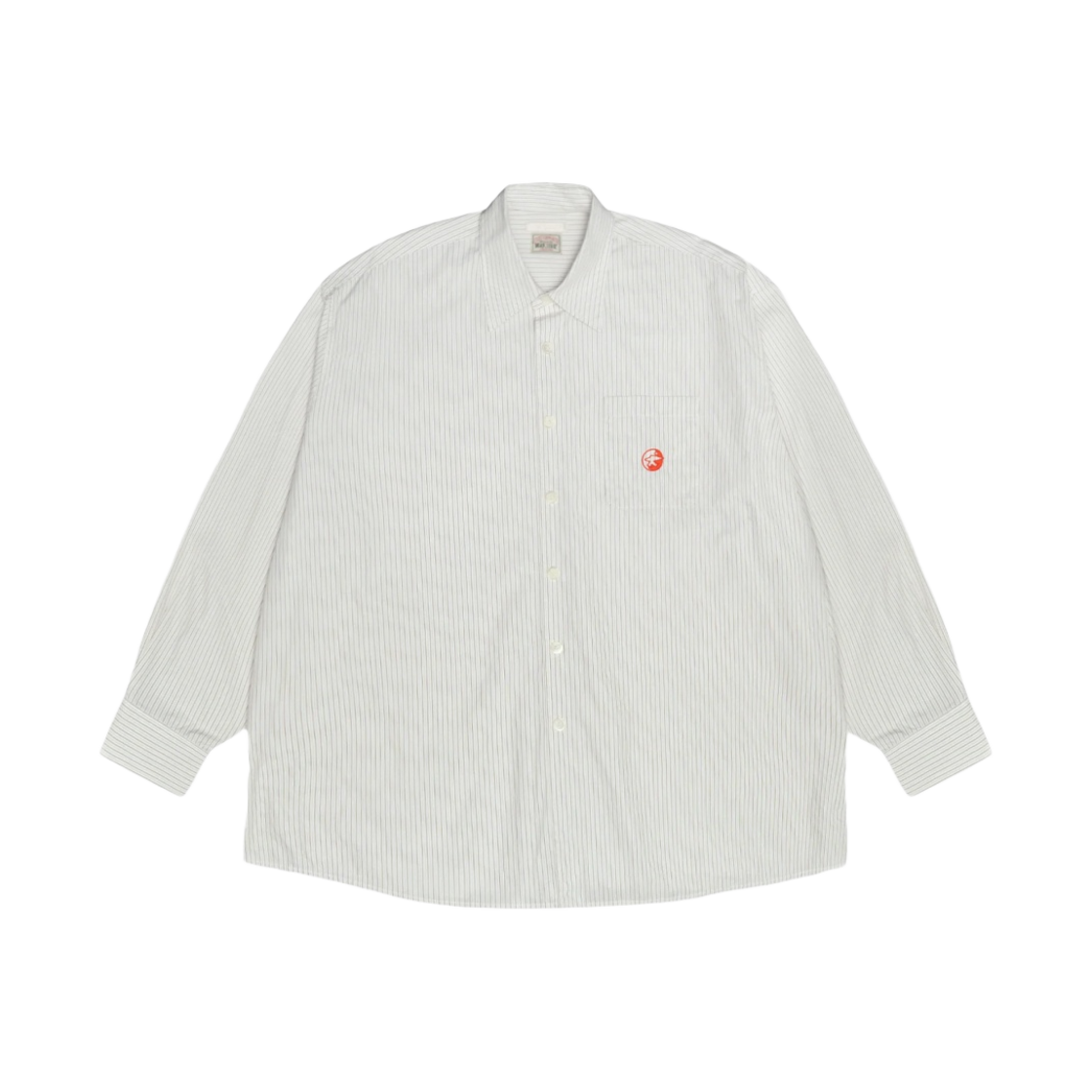 스투시 x 아워레가시 워크샵 보로우드 셔츠 화이트 비즈니스 스트라이프(Stussy x Our Legacy Work Shop Borrowed Shirt White Business Stripe)