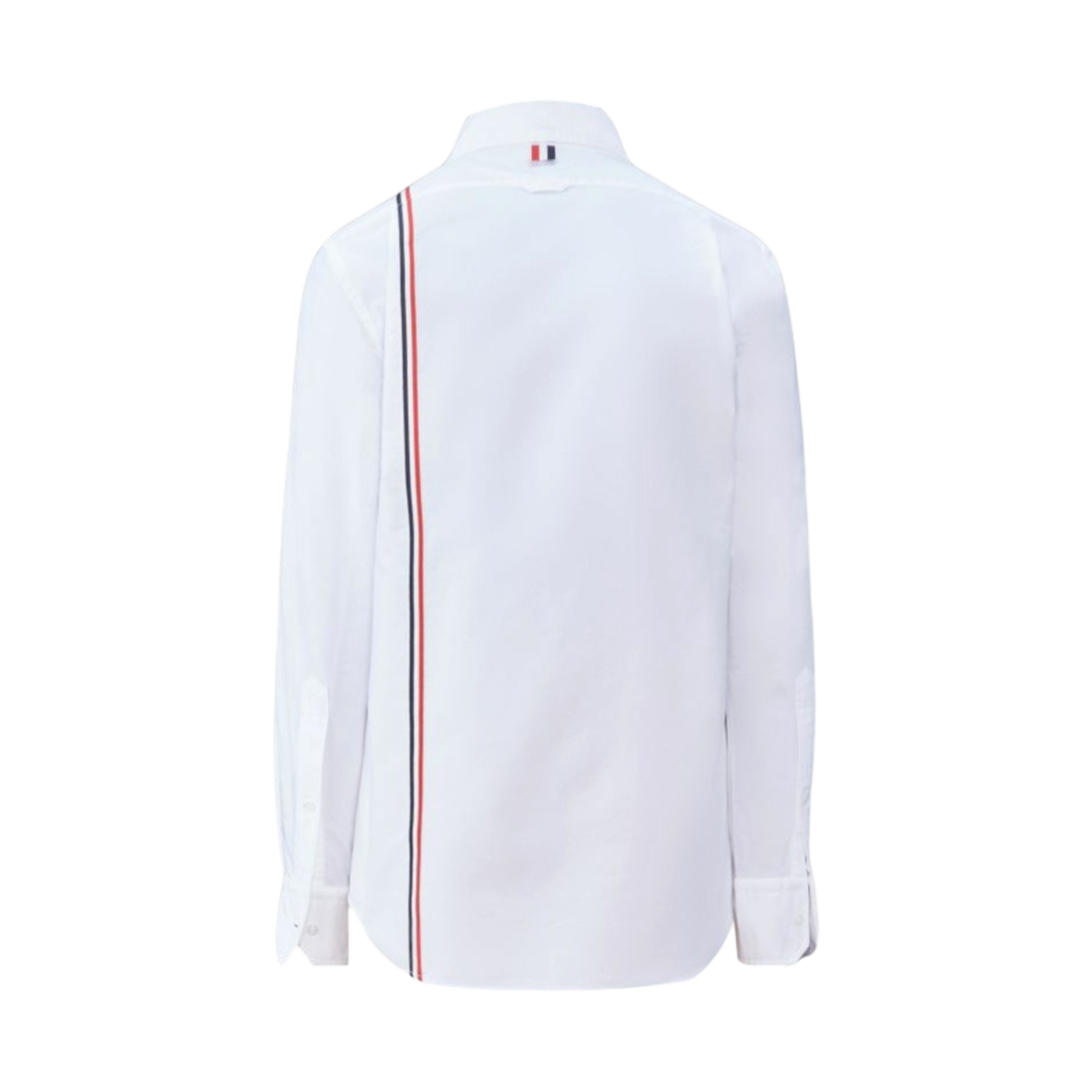 톰브라운 RWB 스트라이프 코튼 셔츠 화이트(Thom Browne RWB Stripe Cotton Shirt White) - 2