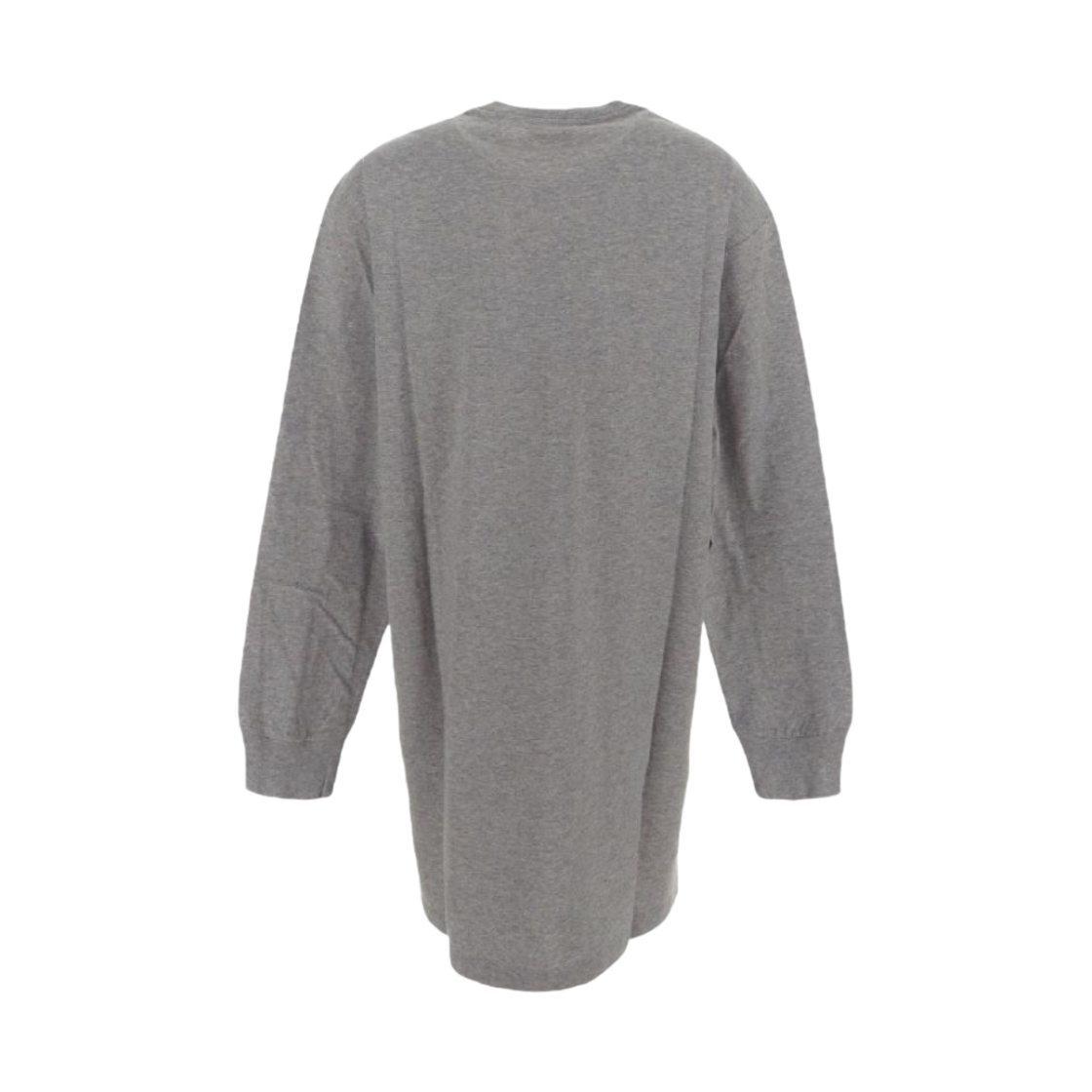 마르니 페인티드 로고 멜란지 코튼 저지 롱 슬리브 티셔츠 이녹스(Marni Painted Logo Melange Cotton Long Sleeve T-Shirt Inox) - 2