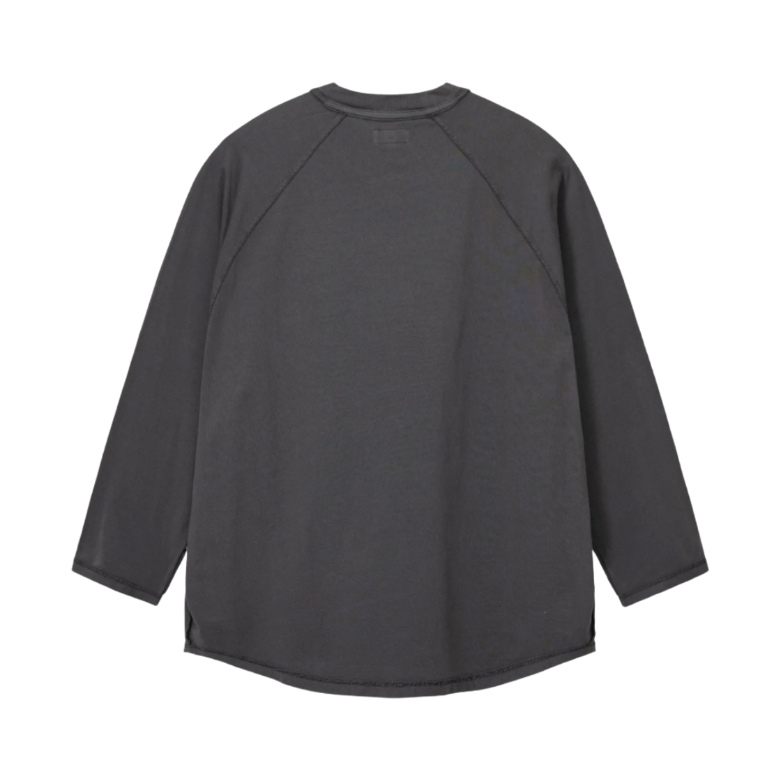 스투시 인사이드 아웃 래글런 페이디드 블랙(Stussy Inside Out Raglan LS T-Shirt Faded Black) - 2