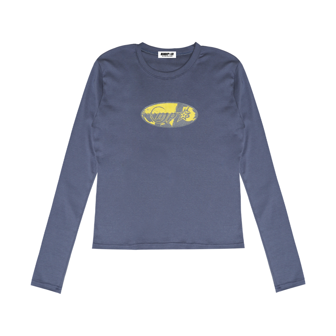 미니멀페어 샤데이 긴팔 티셔츠 블루(mnmpair Sade Longsleeve T-Shirts Blue)