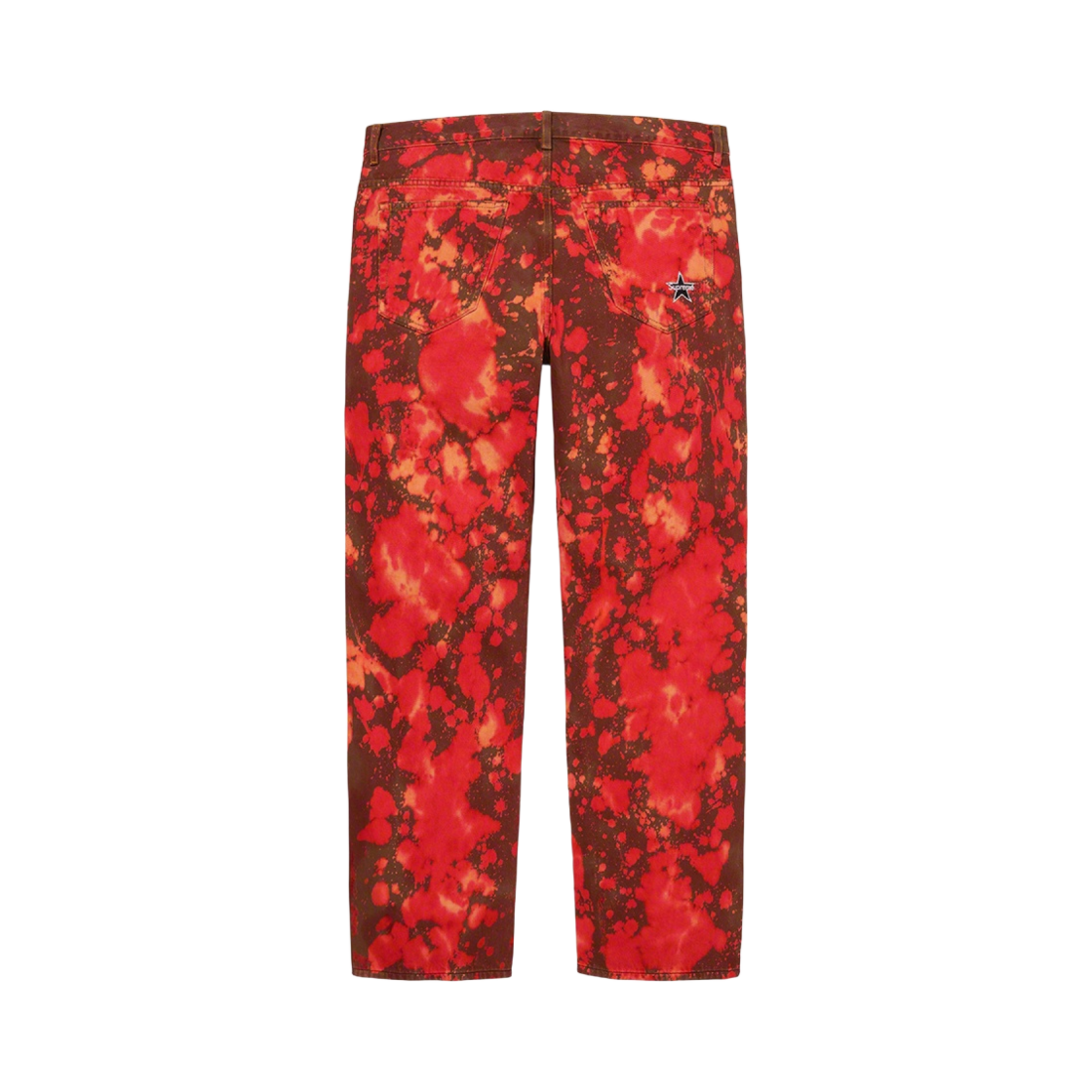 슈프림 레귤러 진 블리치드 레드 - 21FW(Supreme Regular Jean Bleached Red - 21FW) - 2