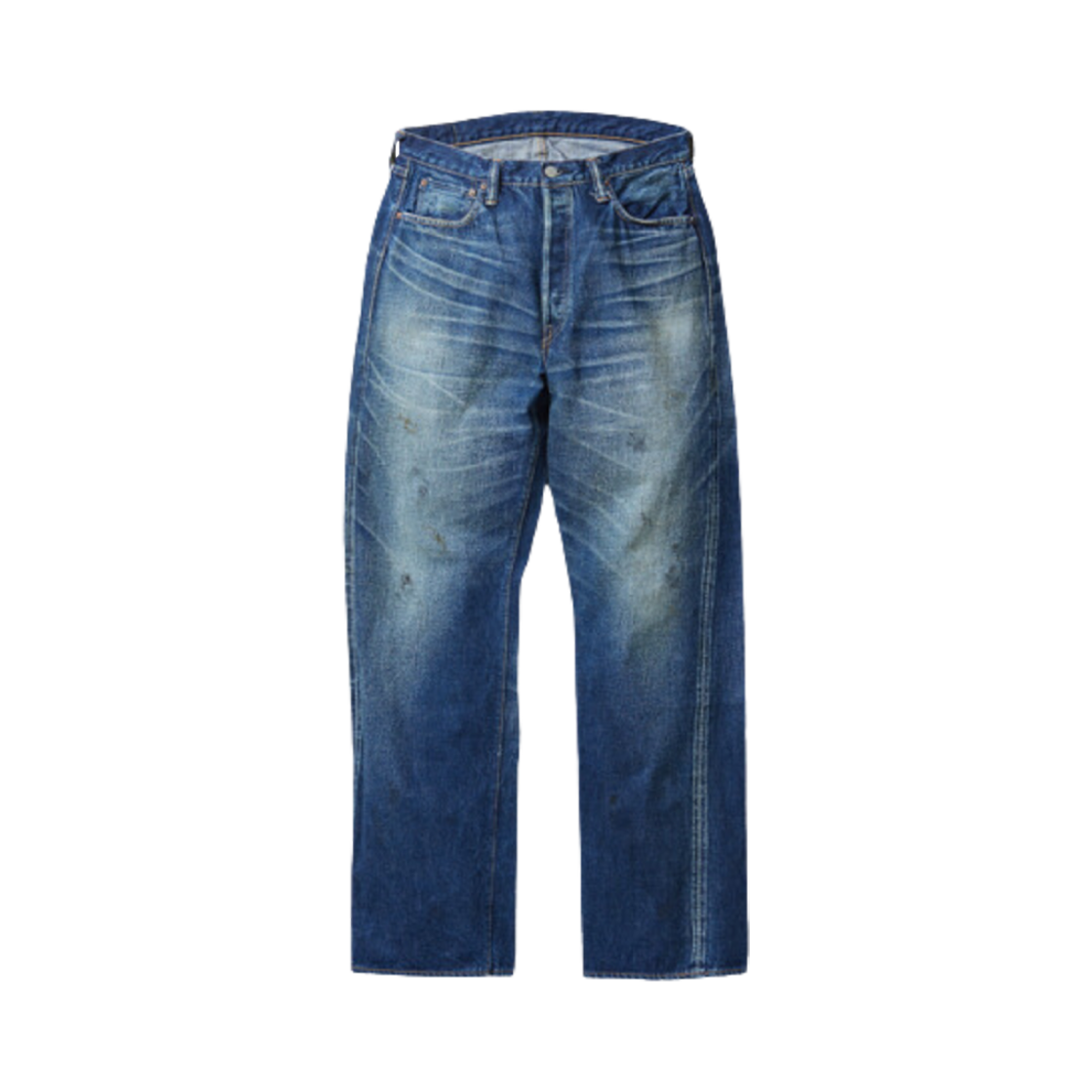 풀카운트 1344-1101 모어 댄 리얼 스트레이트 데님 인디고 블루(Fullcount 1344-1101 More Than Real Straight Denim Indigo Blue)