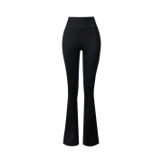 HDEX Womens Support Warm Up Boots cut Leggings Black