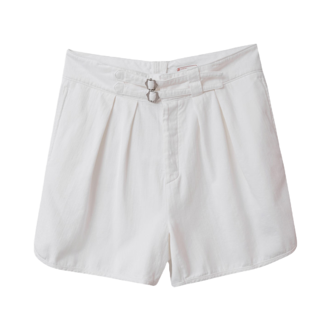 더 가이즈 폴라이트 노티스 쿠르카 쇼츠 (돌핀 스타일) 오프 화이트(The Guys Polite Notice Gurkha Shorts(Feat. Dolphin Shorts) Off White)