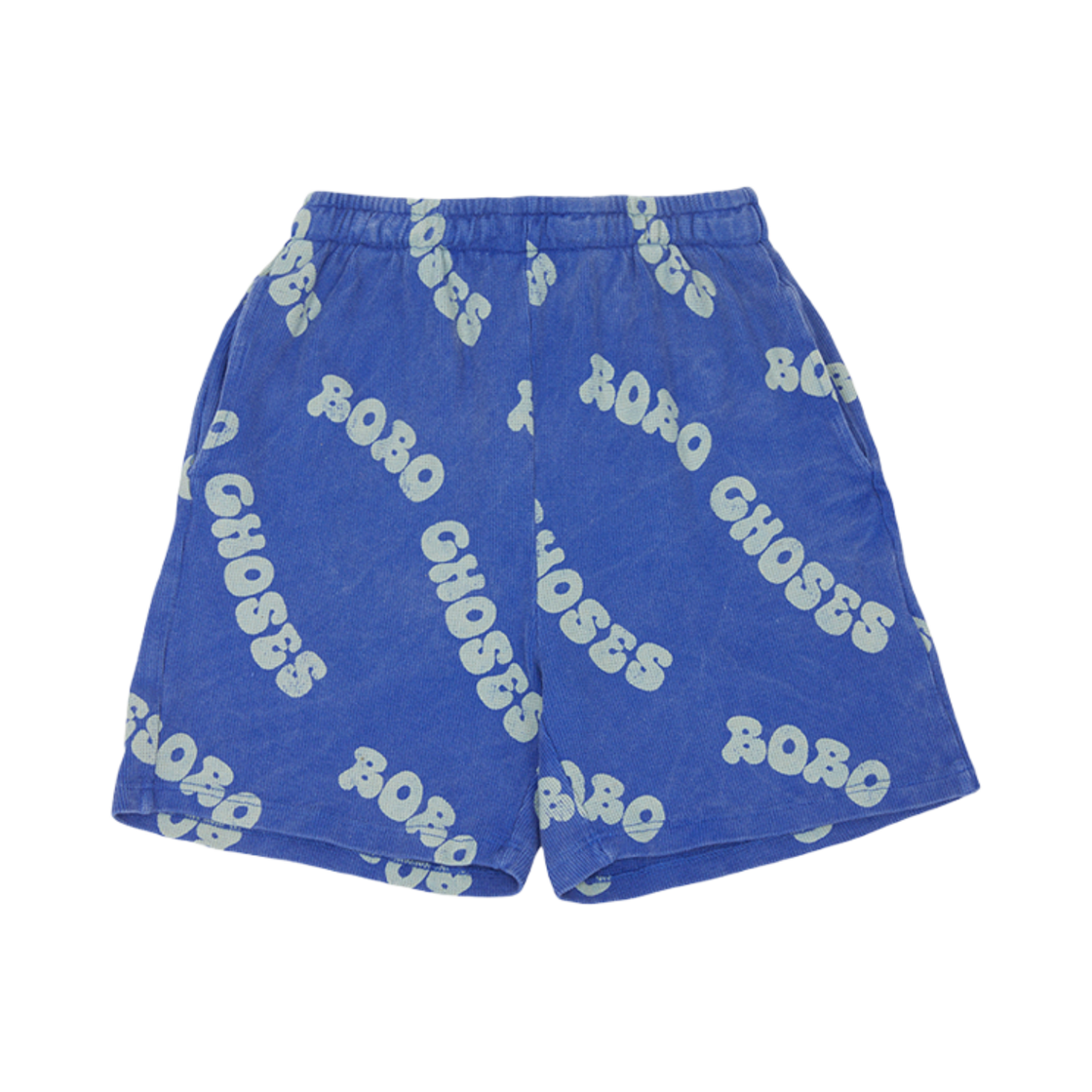 (키즈) 보보쇼즈 숏 팬츠 블루((Kids) Bobo Choses Short Pants Blue) - 1