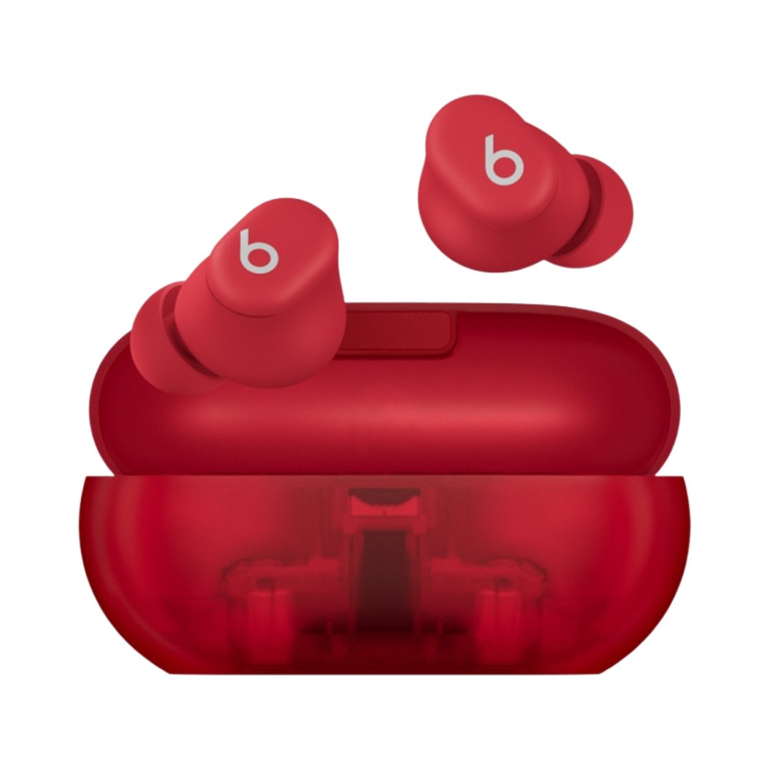 MUVW3ZP/A Beats Solo Buds Clear Red (Korean Ver.)