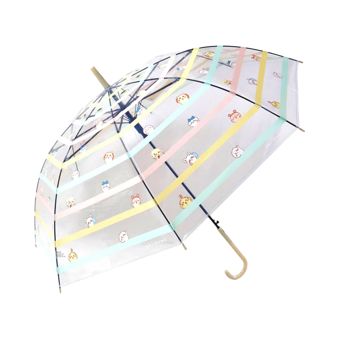 4570198431543 Chiikawa Auto Vinyl Umbrella Border 58cm