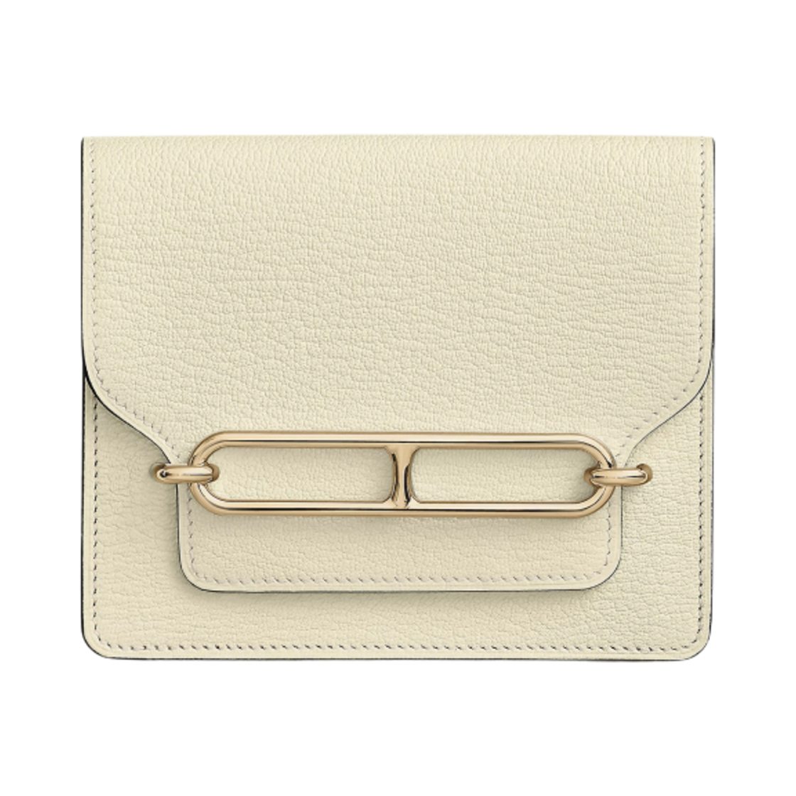 H082213CPI2 Hermes Roulis Slim Wallet Mysore Goatskin & Permabrass Nata
