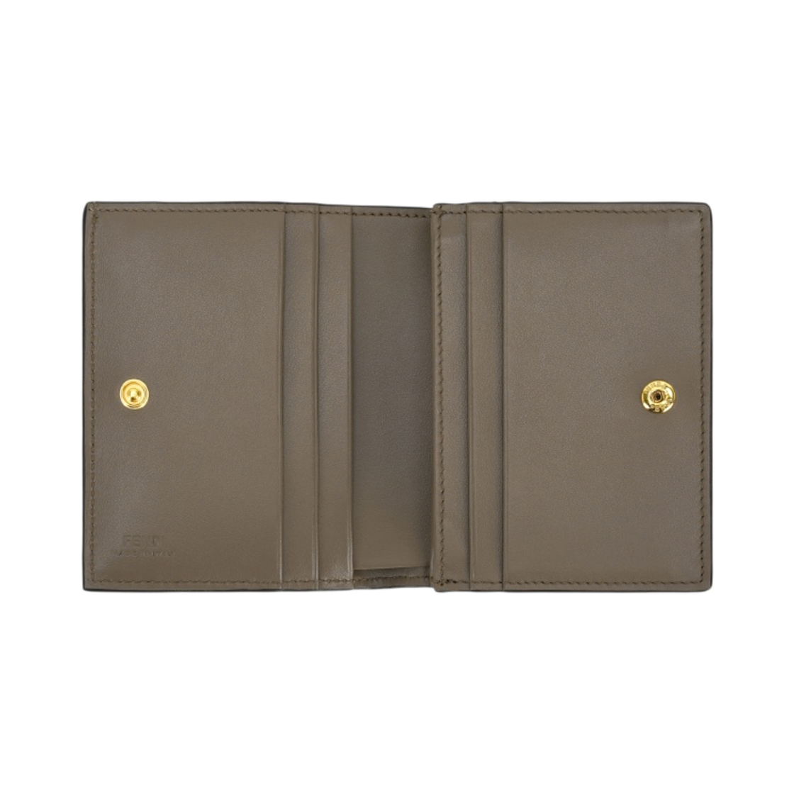 펜디 로마 스몰 레더 반지갑 그레이(Fendi Roma Small Leather Bi-Fold Wallet Grey) - 3