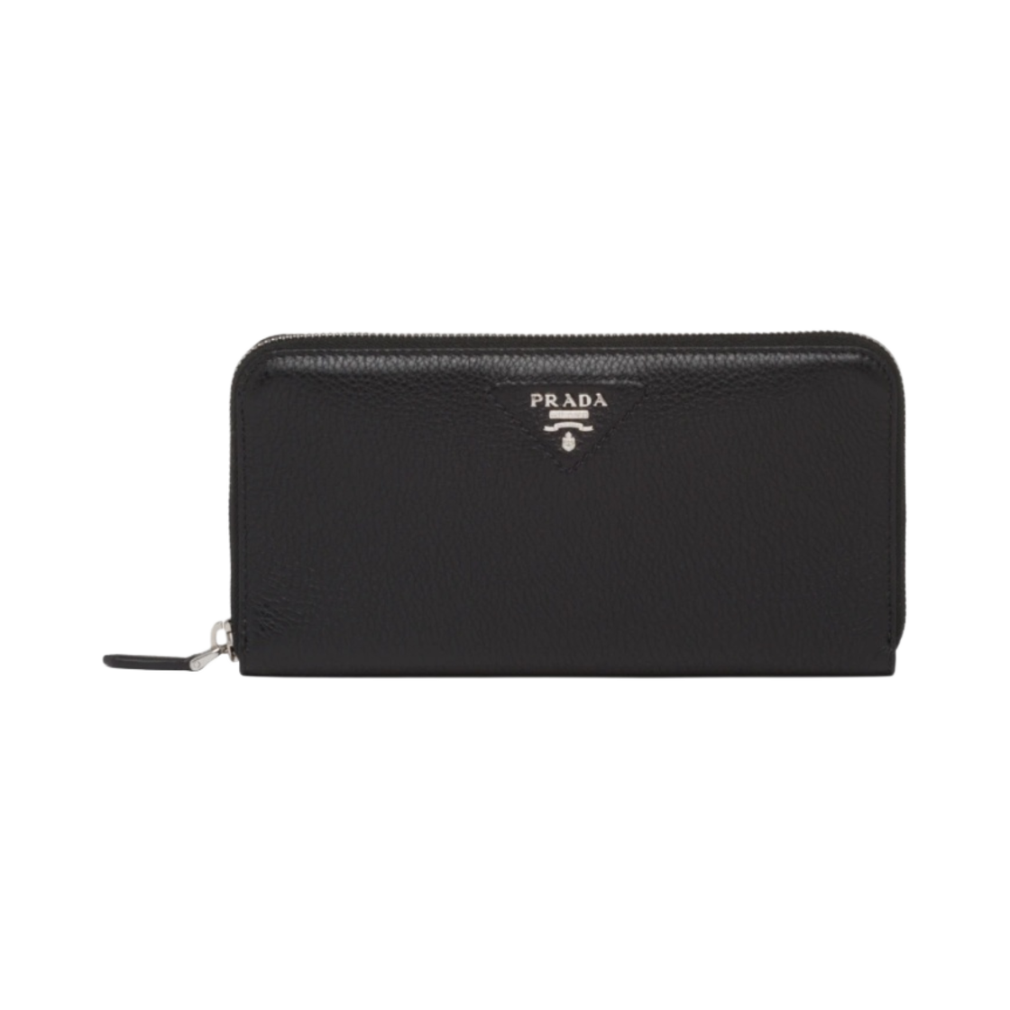 프라다 라지 레더 월렛 블랙(Prada Large Leather Wallet Black) - 1
