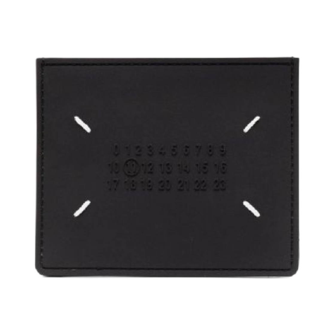 메종 마르지엘라 러버라이즈드 카드 홀더 블랙(Maison Margiela Rubberised Card Holder Black) - 1