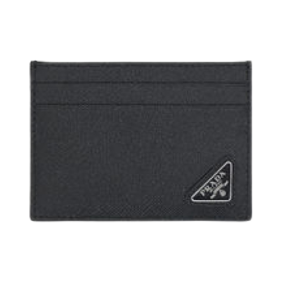 프라다 사피아노 레더 카드 홀더 블랙(Prada Saffiano Leather Card Holder Black)