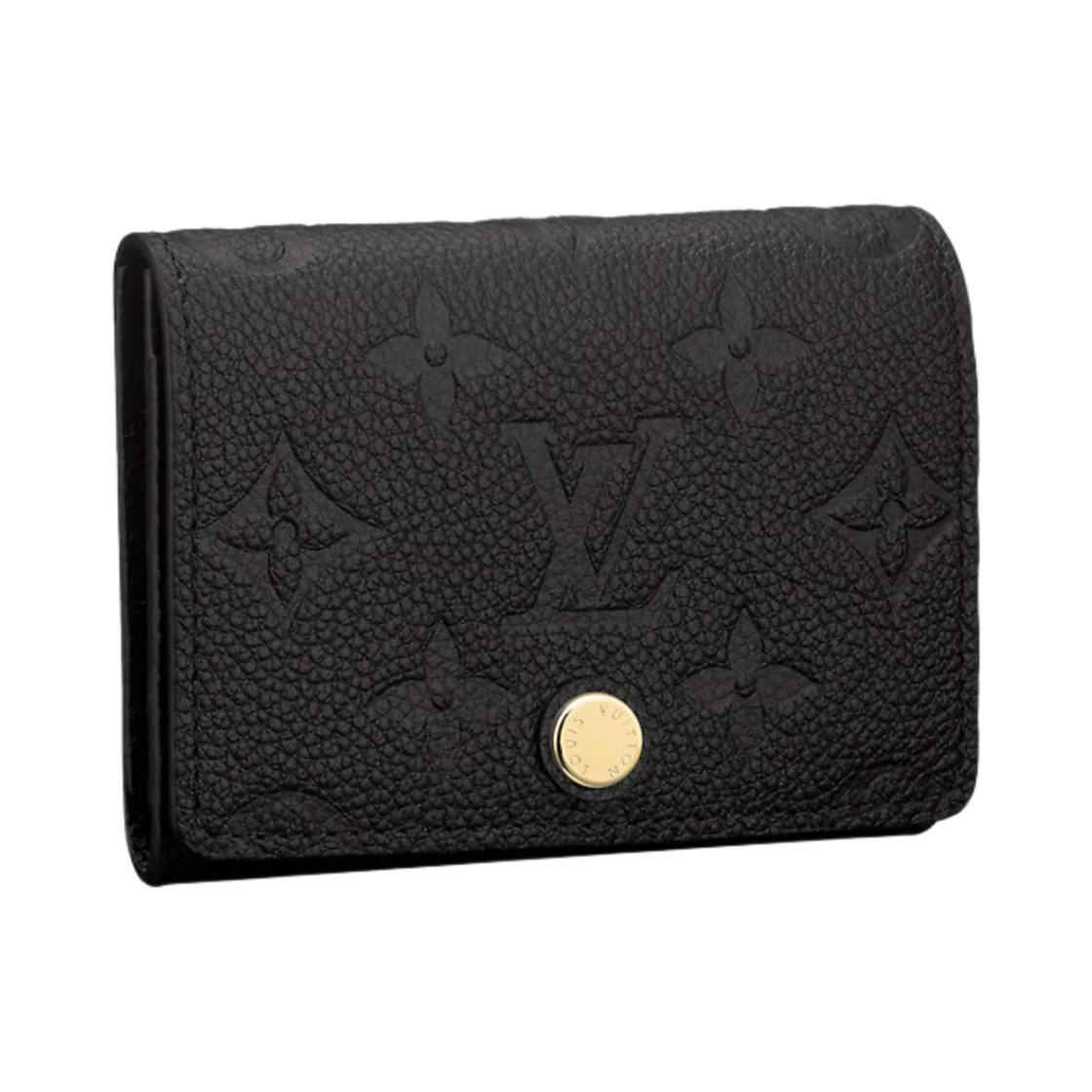 루이비통 비즈니스 카드 홀더 모노그램 엠보스 레더 블랙(Louis Vuitton Business Card Holder Monogram Embossed Leather Black)